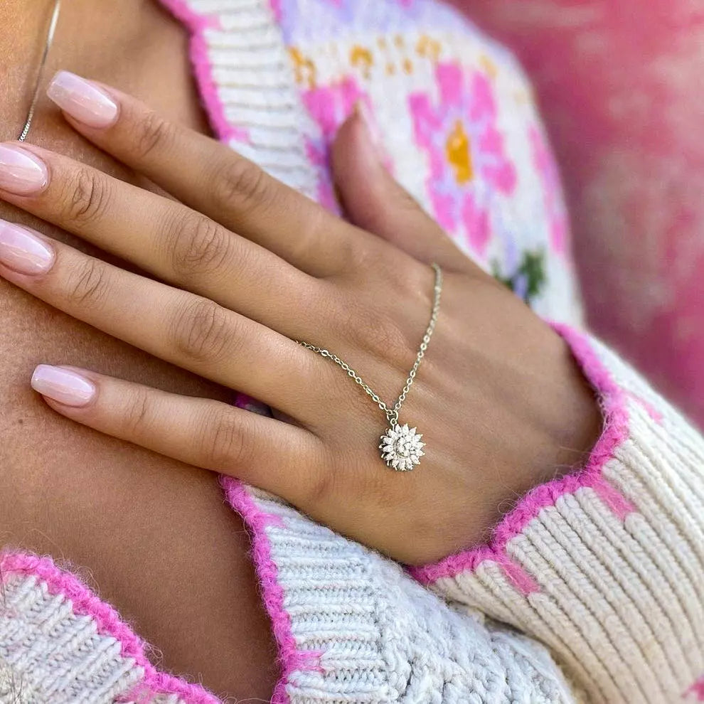 Colar Aurora | Girassol Giratório