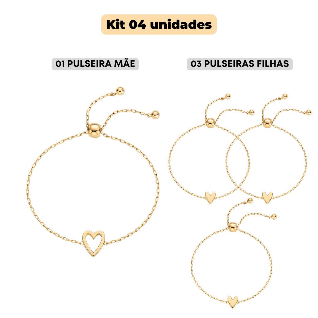 Pulseiras Mãe & Filha – Compre 1 Leve 2 💕
