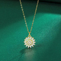 Colar Aurora | Girassol Giratório