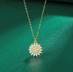 Colar Aurora | Girassol Giratório