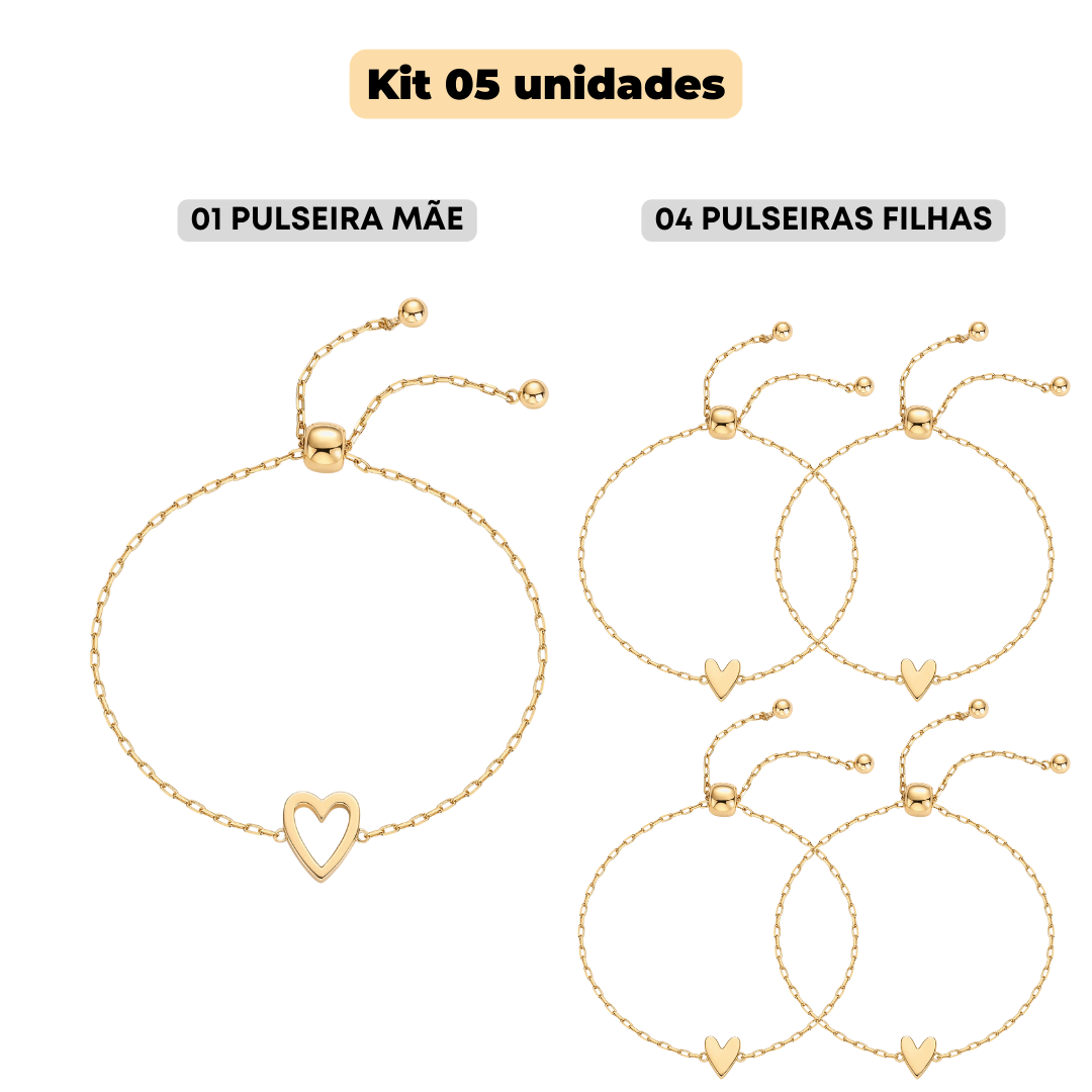 Pulseiras Mãe & Filha – Compre 1 Leve 2 💕