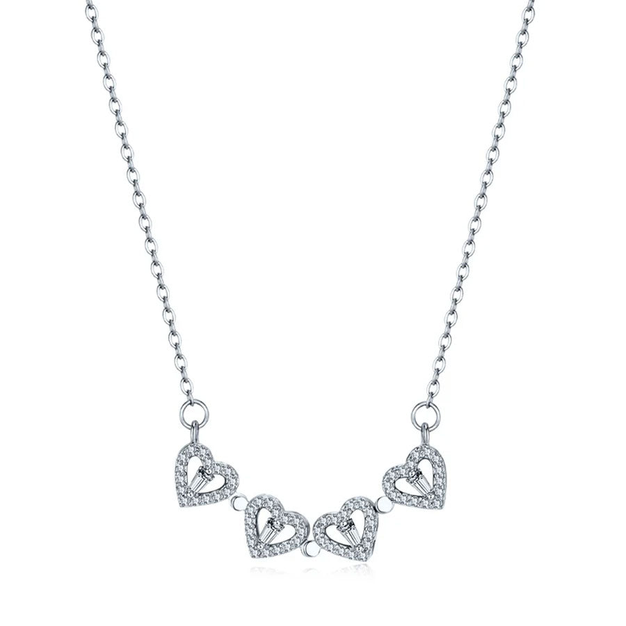 Clover Heart Necklace